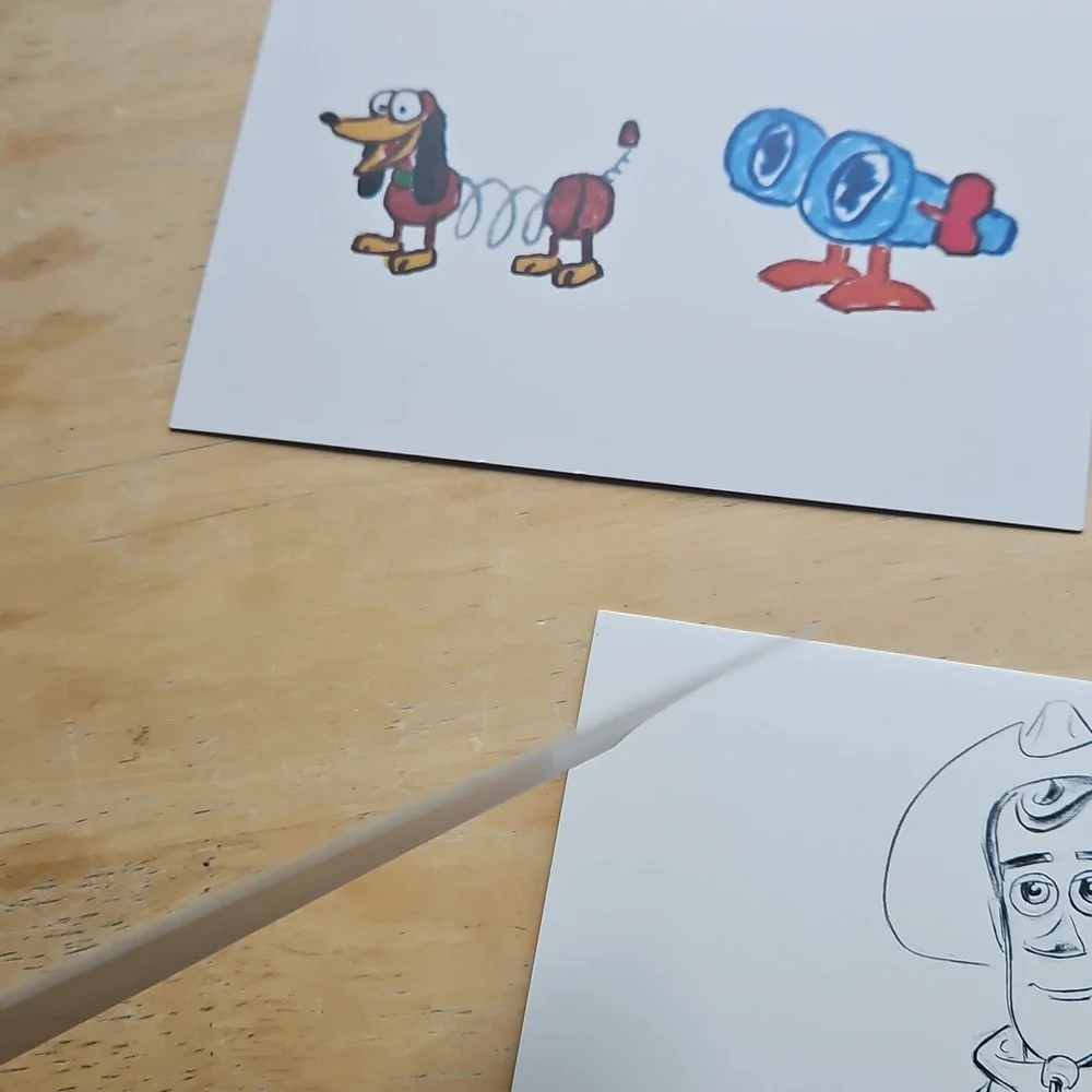 Toy Story Character Art Postcards